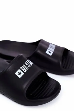 Klapki Męskie Big Star|Klapki Męskie Klasyczne></noscript>Big Star Shoes Klapki Męskie Big Star Powietrzne Czarne GG174917