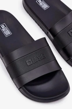 Klapki Męskie Big Star|Klapki Męskie Klasyczne>Big Star Shoes Klapki Męskie Big Star RR174A046 Czarne Czarny