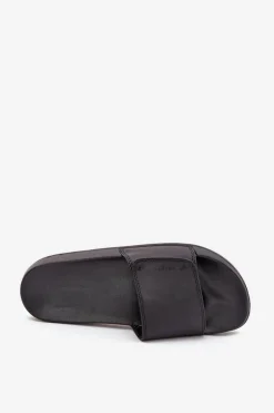 Clearance Klapki Męskie MM00FFLIM032-20S Czarne Męskie Klapki Męskie Klasyczne