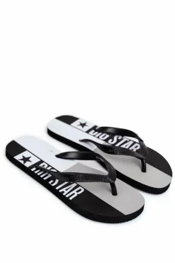 Online Klapki Męskie Japonki Big Star Czarne FF274A453 Męskie Klapki Męskie Big Star|Klapki Męskie Japonki