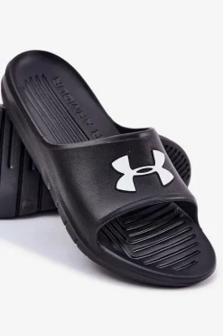 Outlet Under Armour Klapki Męskie 3021286-001 Czarne