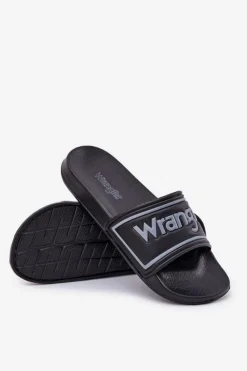 Best Klapki Męskie AVERELL SLIDER MEN LOW 20251042.25Y Czarne Męskie Klapki Męskie Klasyczne