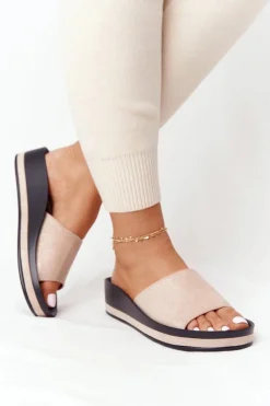 Klapki Na Koturnie|Klapki Na Obcasie><noscript><img width=