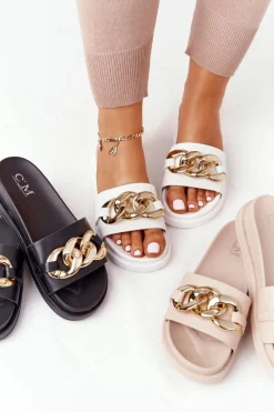 Klapki Na Platformie|Klapki Damskie Klasyczne><noscript><img width=