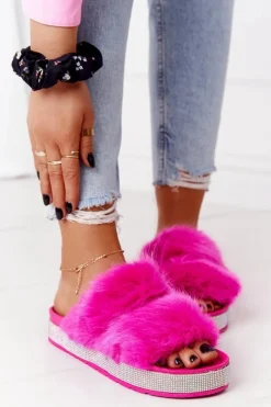 Klapki Z Futerkiem|Klapki Na Platformie><noscript><img width=