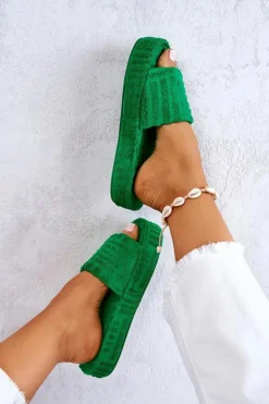 Kapcie Klasyczne|Klapki Na Platformie><noscript><img width=