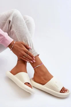 Discount Klapki Piankowe Damskie Lekkie Jasnobeżowe Fenicva Damskie Klapki Basenowe|Klapki Damskie Klasyczne