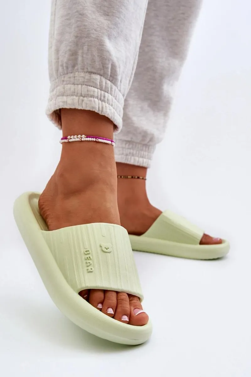 Discount Klapki Piankowe Damskie Lekkie Zielone Fenicva Damskie Klapki Basenowe|Klapki Damskie Klasyczne