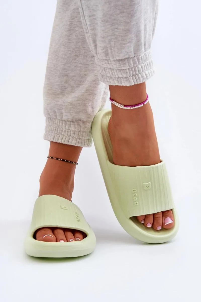 Discount Klapki Piankowe Damskie Lekkie Zielone Fenicva Damskie Klapki Basenowe|Klapki Damskie Klasyczne