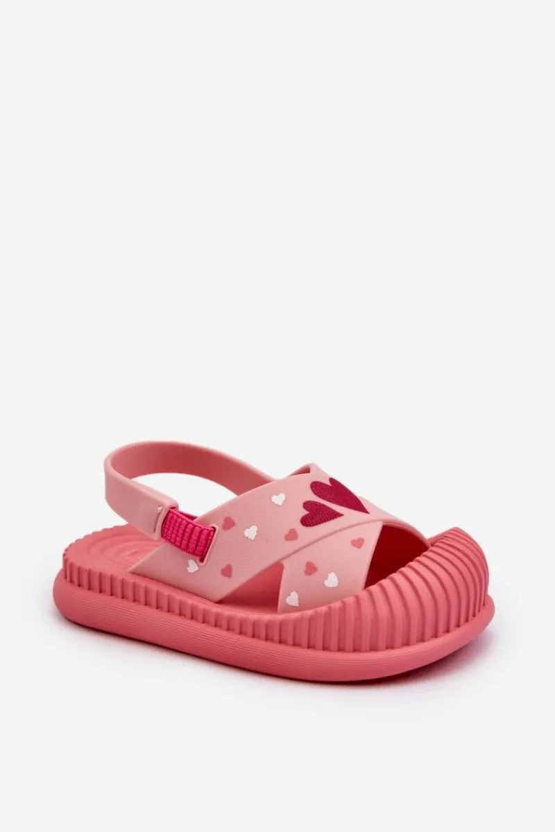 New Ipanema Klapki Sandałki Dziecięce 83525 Cute Baby Różowe