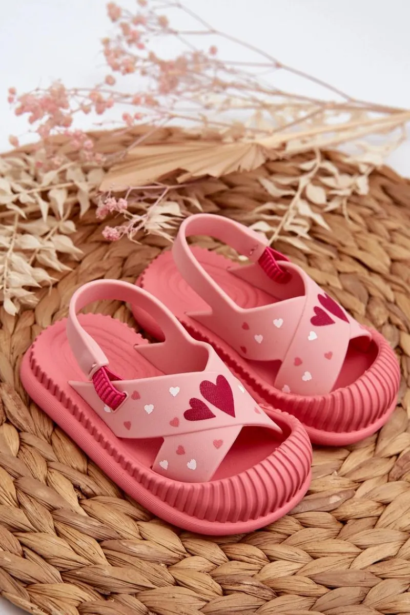 New Ipanema Klapki Sandałki Dziecięce 83525 Cute Baby Różowe
