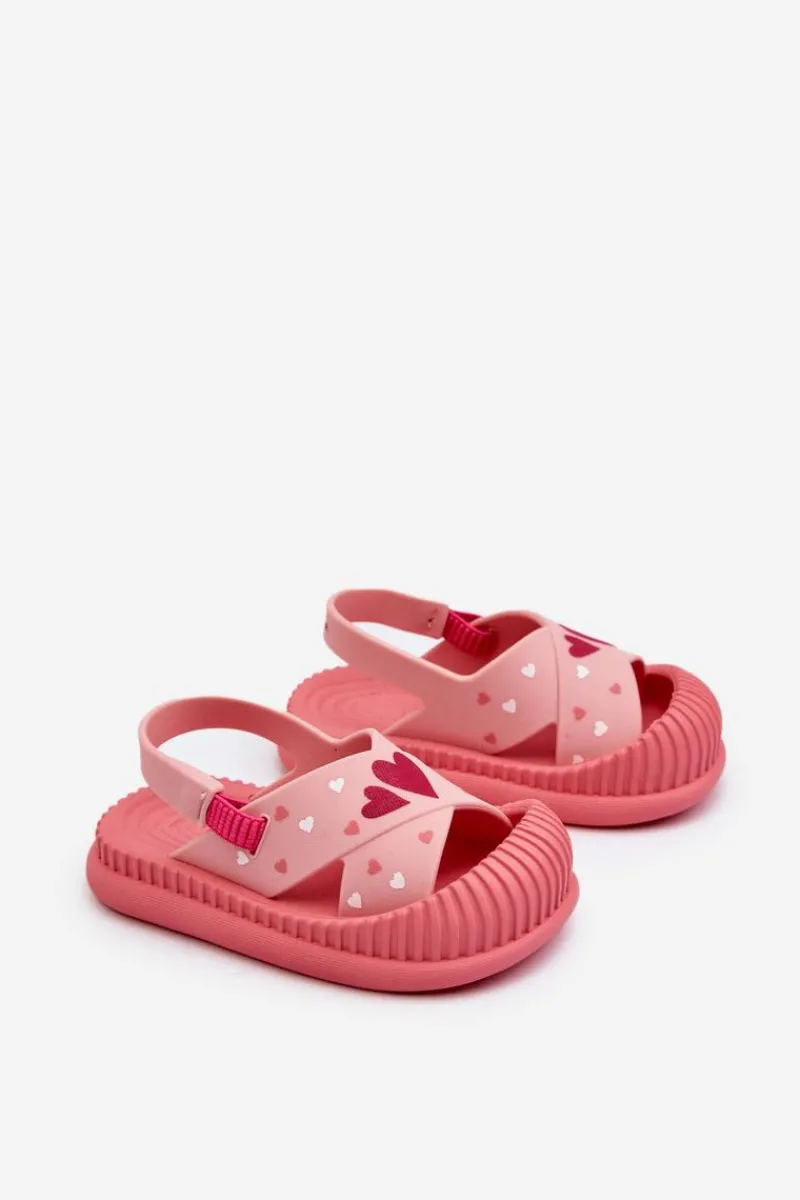 New Ipanema Klapki Sandałki Dziecięce 83525 Cute Baby Różowe