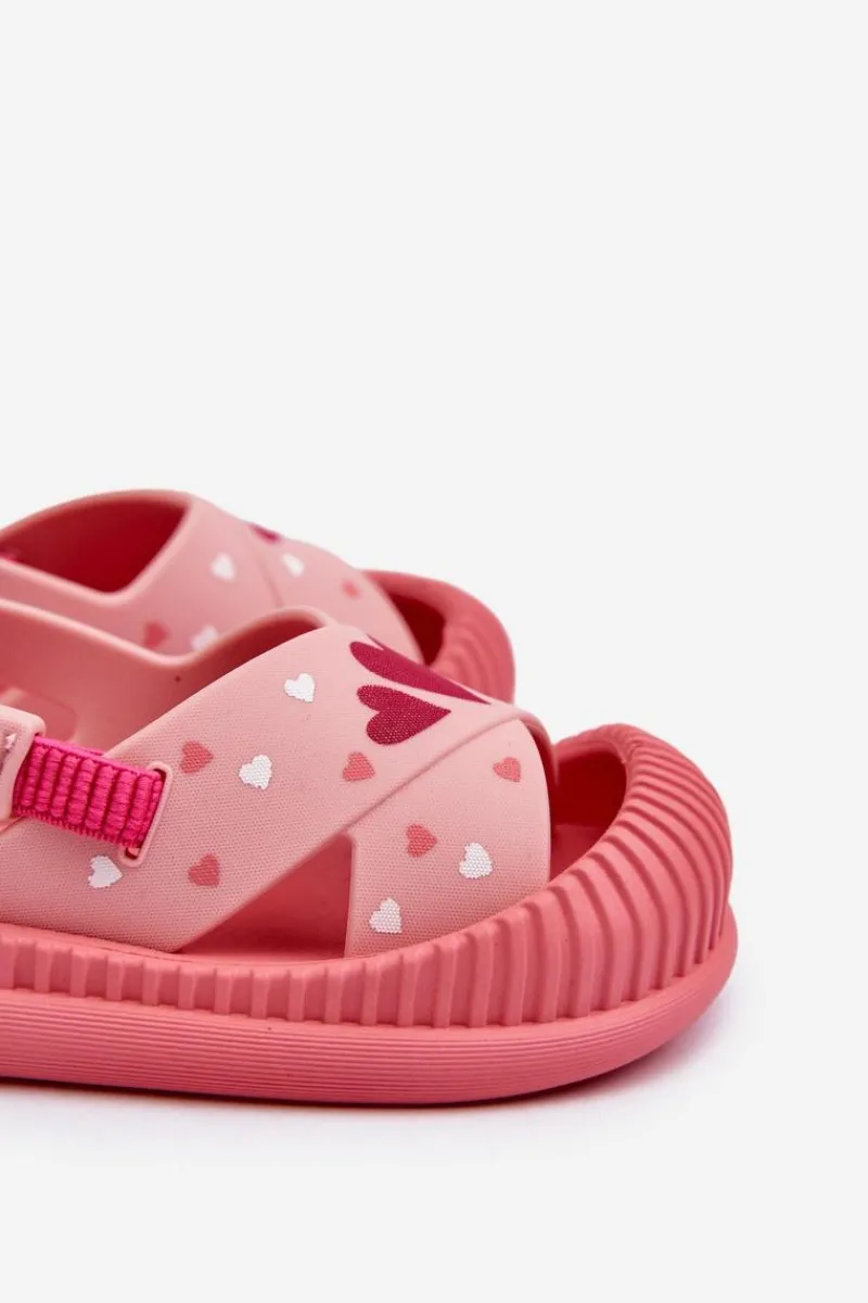 New Ipanema Klapki Sandałki Dziecięce 83525 Cute Baby Różowe