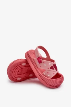 New Ipanema Klapki Sandałki Dziecięce 83525 Cute Baby Różowe