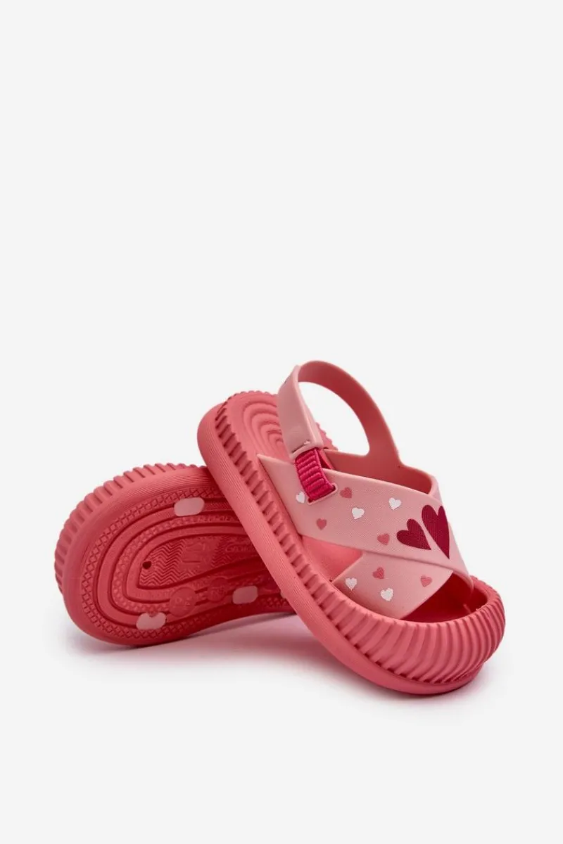 New Ipanema Klapki Sandałki Dziecięce 83525 Cute Baby Różowe