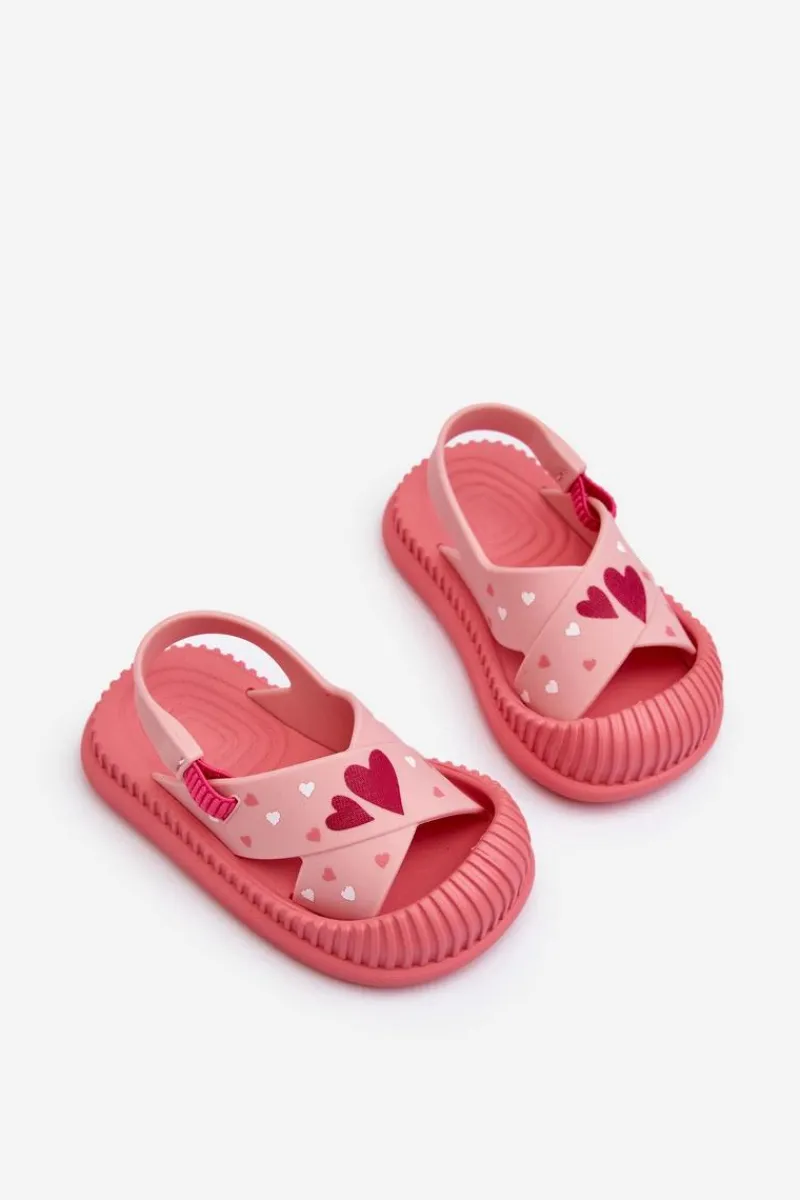 New Ipanema Klapki Sandałki Dziecięce 83525 Cute Baby Różowe