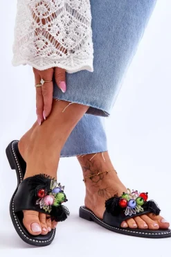 Klapki Damskie Klasyczne><noscript><img width=