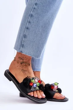 Klapki Damskie Klasyczne><noscript><img width=