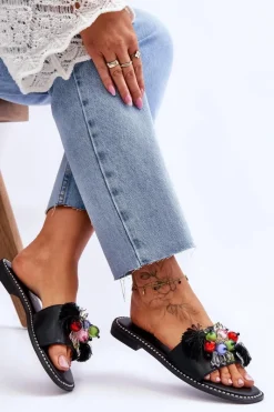 Klapki Damskie Klasyczne><noscript><img width=