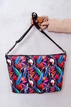 Hot Nobo Klasyczna Duża Torebka M1330-CM20 Multi-Czarna