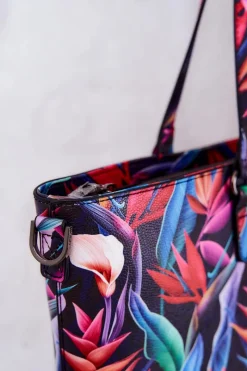 Hot Nobo Klasyczna Duża Torebka M1330-CM20 Multi-Czarna