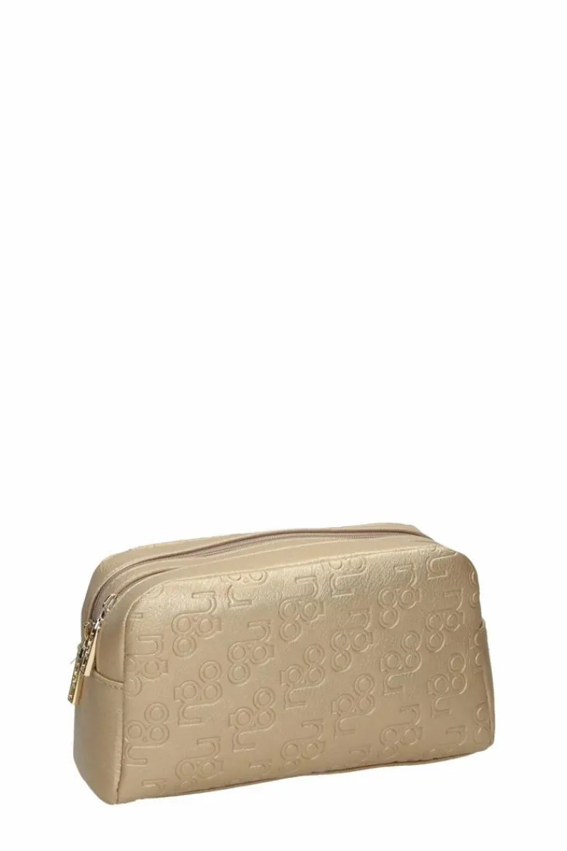 Kosmetyczki Damskie>Nobo Klasyczna Kosmetyczka L0150-C023 Złota