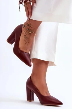 Czółenka Na Słupku|Czółenka Klasyczne><noscript><img width=