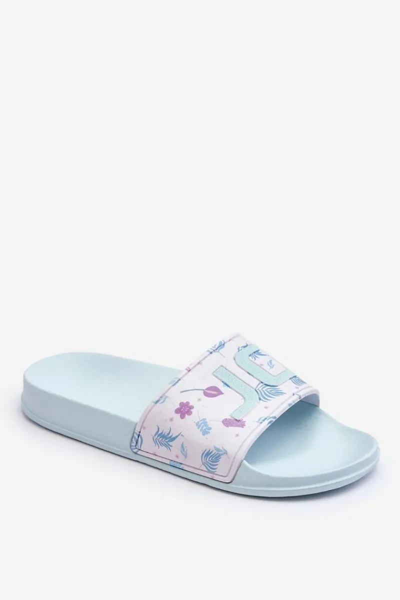 Best Boto Klasyczne Damskie Klapki Jasnozielone Jomix