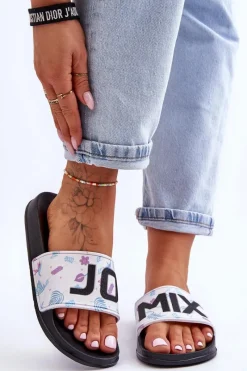 Klapki Sportowe|Klapki Basenowe>Boto Klasyczne Damskie Klapki Czarne Jomix