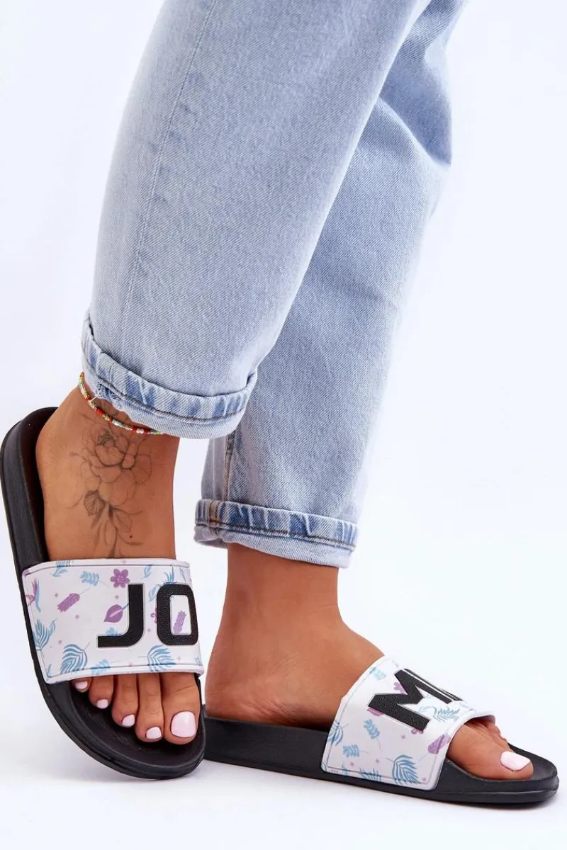 Klapki Sportowe|Klapki Basenowe>Boto Klasyczne Damskie Klapki Czarne Jomix