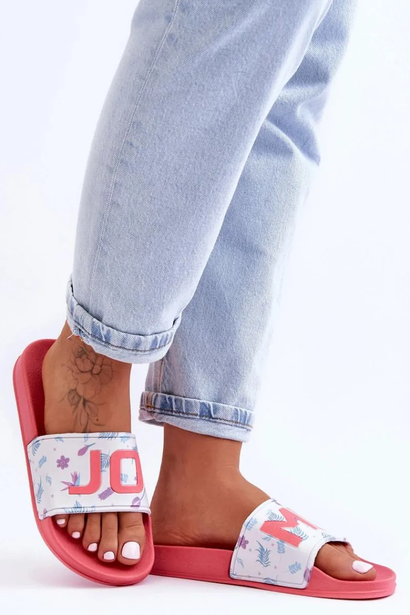 Online Boto Klasyczne Damskie Klapki Różowe Jomix