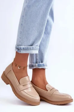 Mokasyny Damskie Skórzane|Mokasyny Na Platformie><noscript><img width=