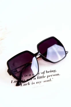 Best Klasyczne Damskie Okulary Przeciwsłoneczne M2352 Czarne Okulary