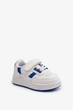Clearance Boto Klasyczne Dziecięce Buty Sportowe Biało-Niebieskie Marlin