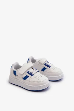 Clearance Boto Klasyczne Dziecięce Buty Sportowe Biało-Niebieskie Marlin