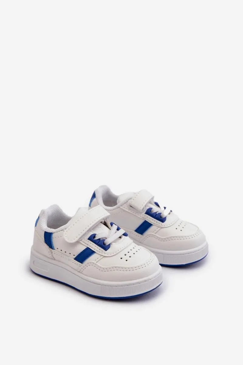 Clearance Boto Klasyczne Dziecięce Buty Sportowe Biało-Niebieskie Marlin