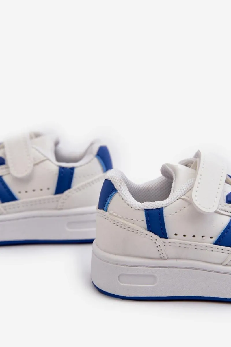 Clearance Boto Klasyczne Dziecięce Buty Sportowe Biało-Niebieskie Marlin