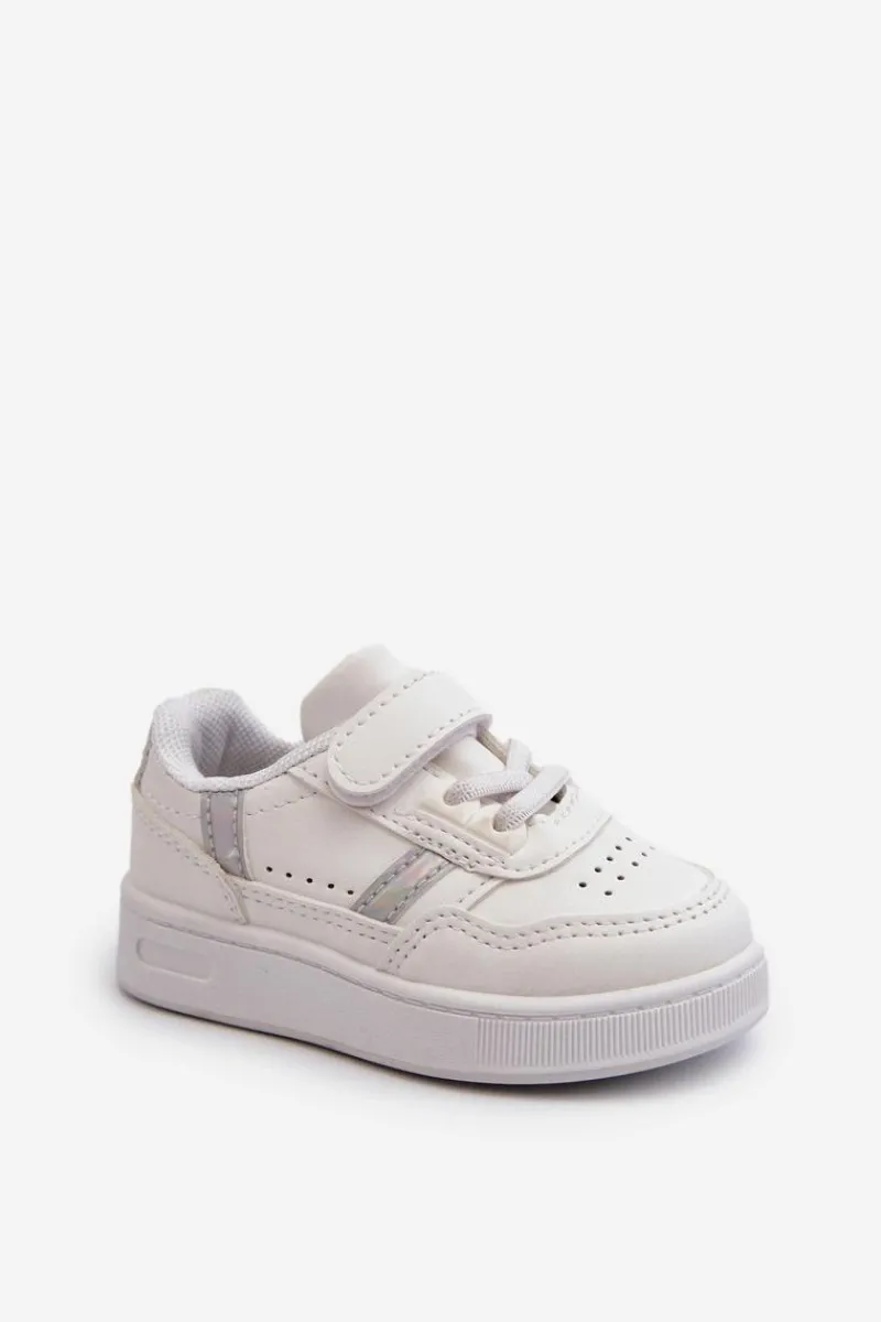 Chłopięce|Dziewczęce>Boto Klasyczne Dziecięce Buty Sportowe Białe Marlin