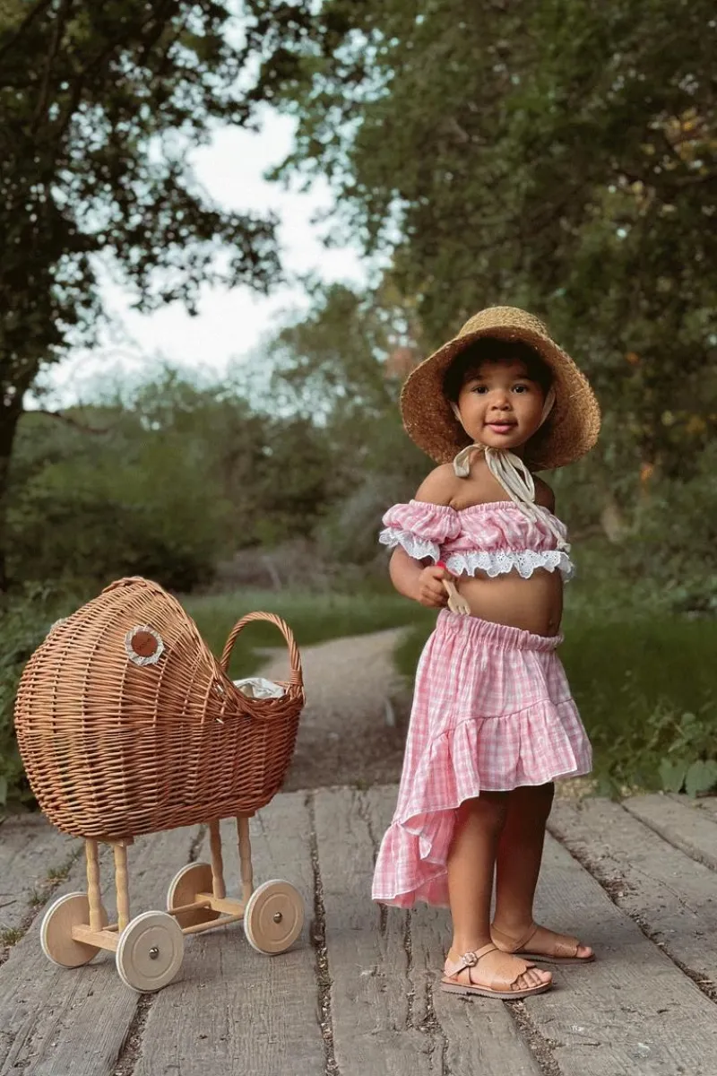 Dziewczęce>Boto Klasyczne Dziecięce Sandały Brązowe Izzy