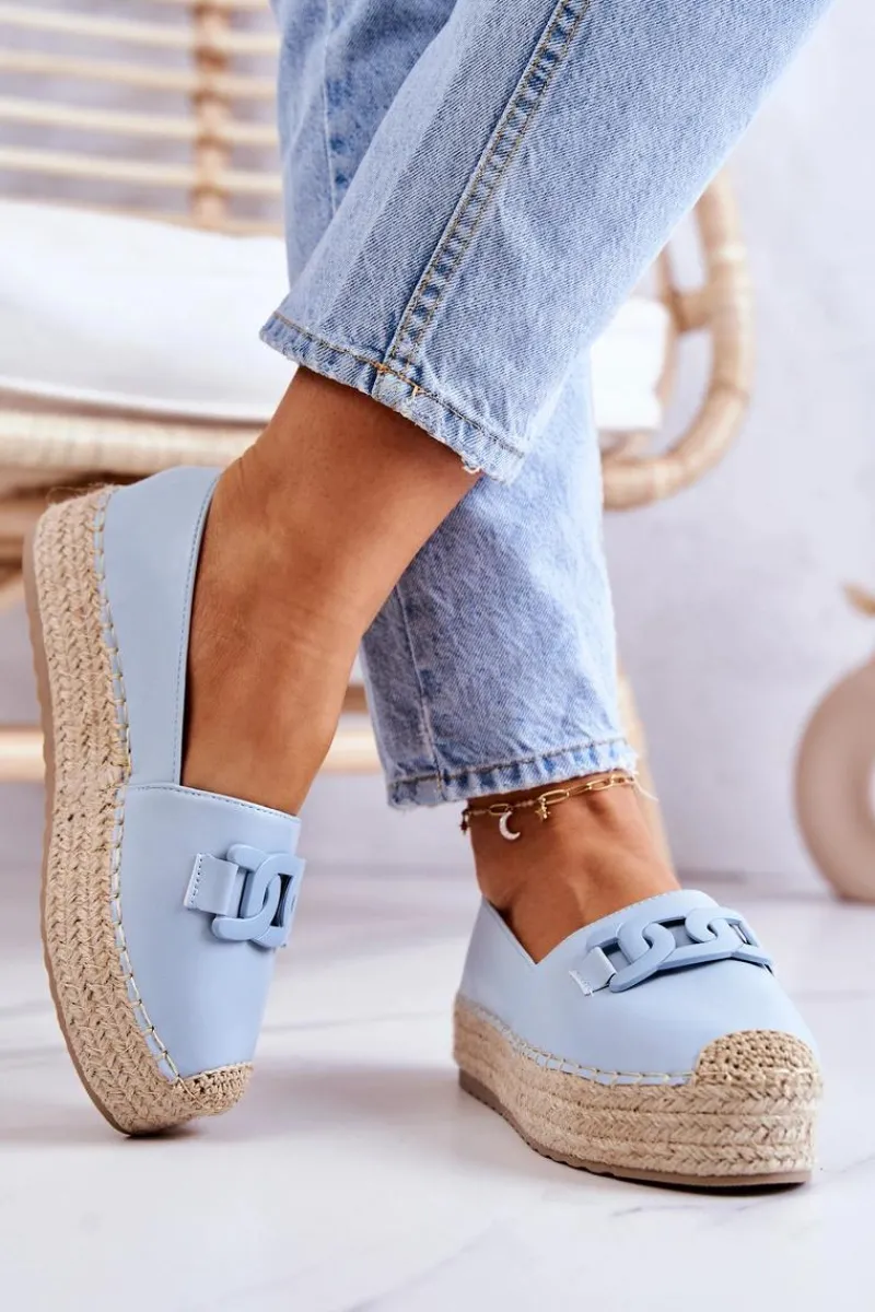 Czarne Espadryle>Boto Klasyczne Espadryle Na Platformie Niebieskie Julianne