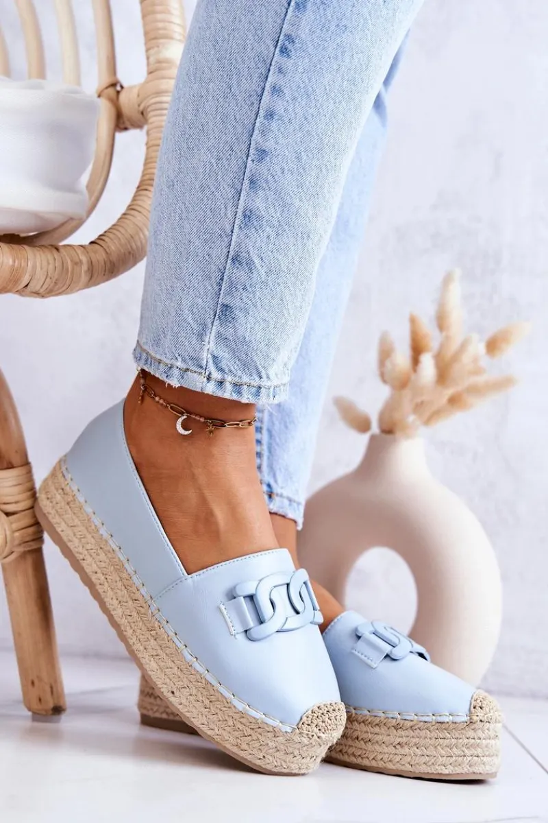 Czarne Espadryle>Boto Klasyczne Espadryle Na Platformie Niebieskie Julianne
