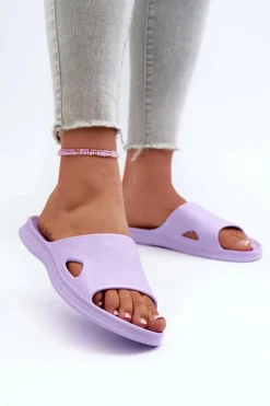 Klapki Damskie Klasyczne>Boto Klasyczne Klapki Damskie Fioletowe Juniria Fioletowy