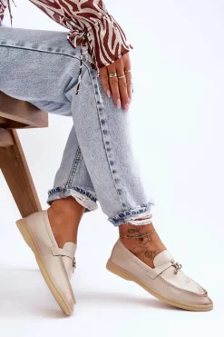 Loafersy Damskie|Mokasyny Płaskie><noscript><img width=