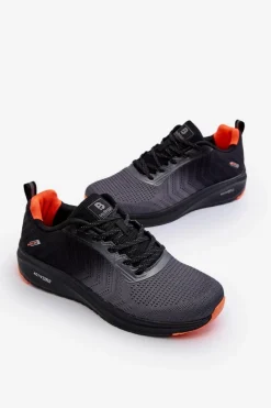 Outlet Klasyczne Męskie Sportowe Buty Szare McBraun Męskie Obuwie Sportowe Męskie