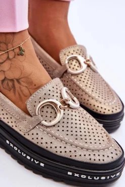 Loafersy Damskie|Mokasyny Damskie Skórzane><noscript><img width=