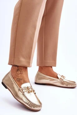 Mokasyny Damskie Skórzane><noscript><img width=