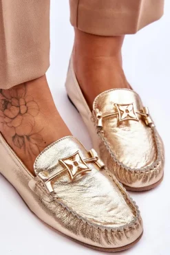 Mokasyny Damskie Skórzane><noscript><img width=