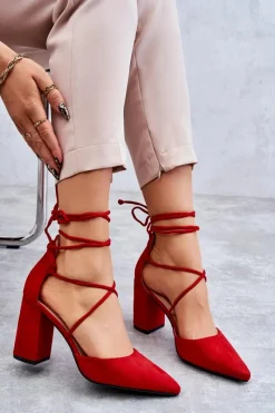 Czółenka Zamszowe|Czółenka Na Słupku><noscript><img width=