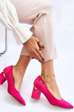 Czółenka Zamszowe|Czółenka Na Słupku><noscript><img width=