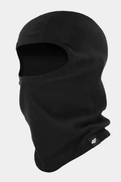 New 4F Kominiarka Narciarska Z Mikropolaru Unisex AW23ABALU017-20S Czarna